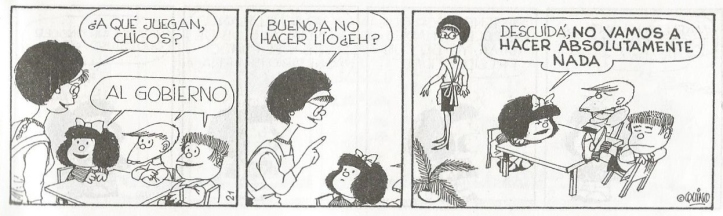GOBIERNO mafalda